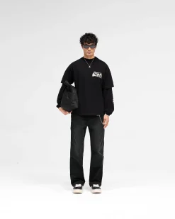 Represent Raceway T-Shirt - Jet Black><noscript><img width=