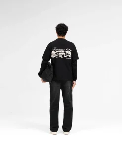 Represent Raceway T-Shirt - Jet Black><noscript><img width=