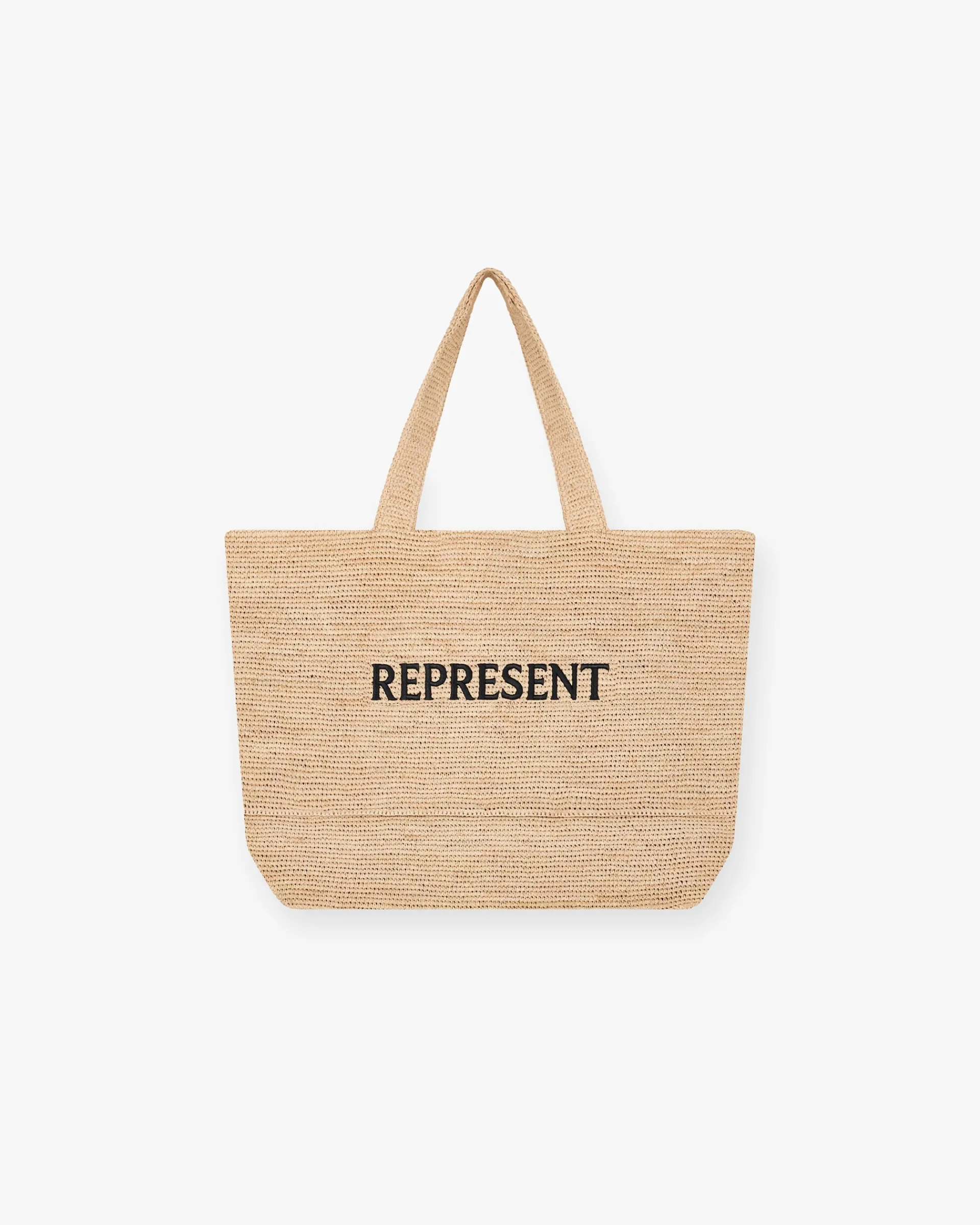 Represent Raffia Tote Bag -> Bags