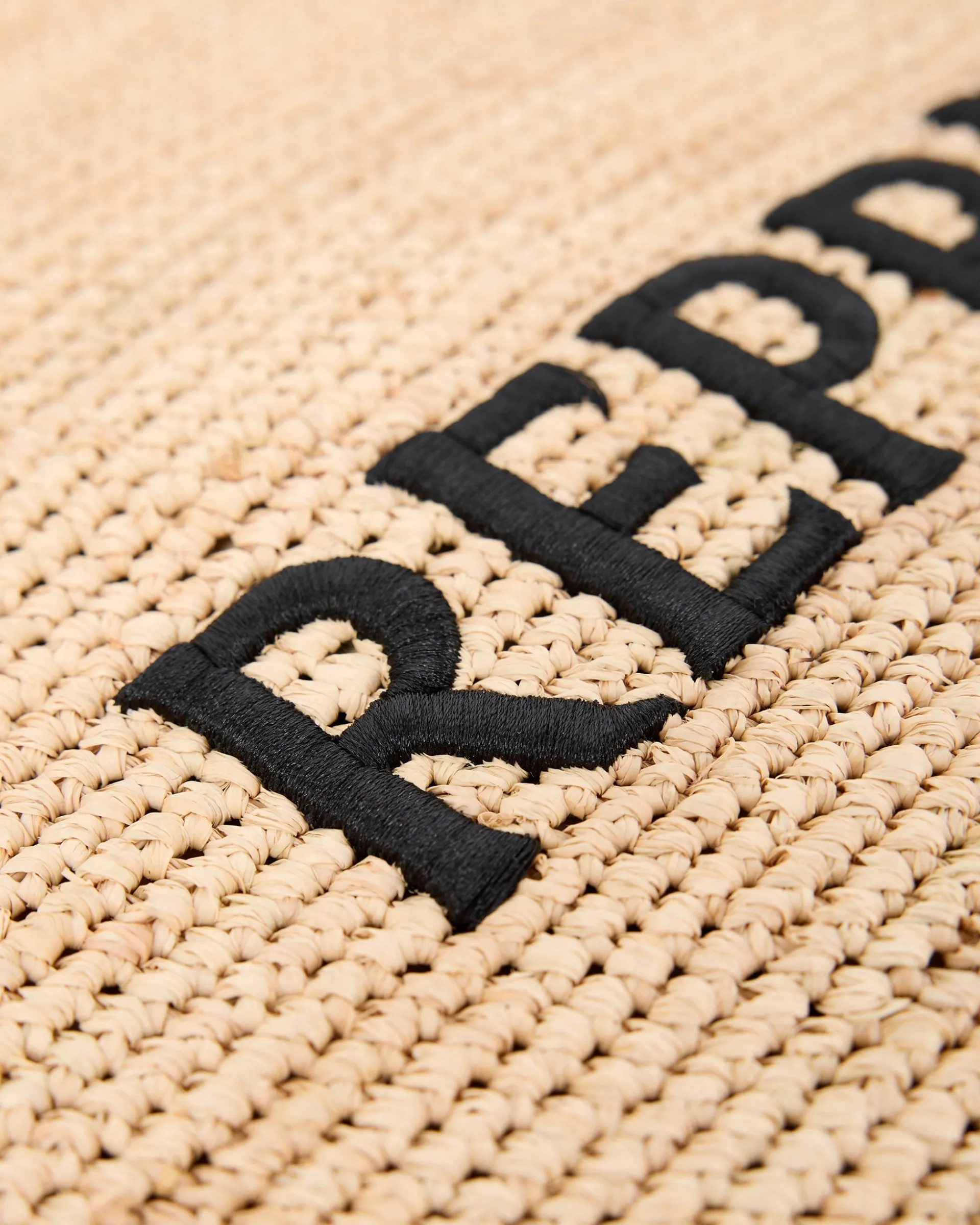Represent Raffia Tote Bag -> Bags