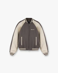 Represent Raglan Varsity Jacket -> Outerwear | Varsity Jackets