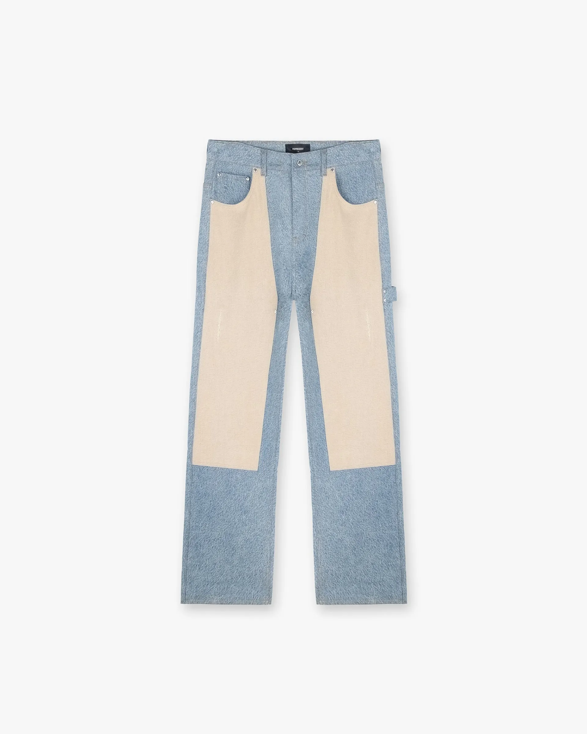 Represent R3C-V2 Colour Block Carpenter Denim -> Denim