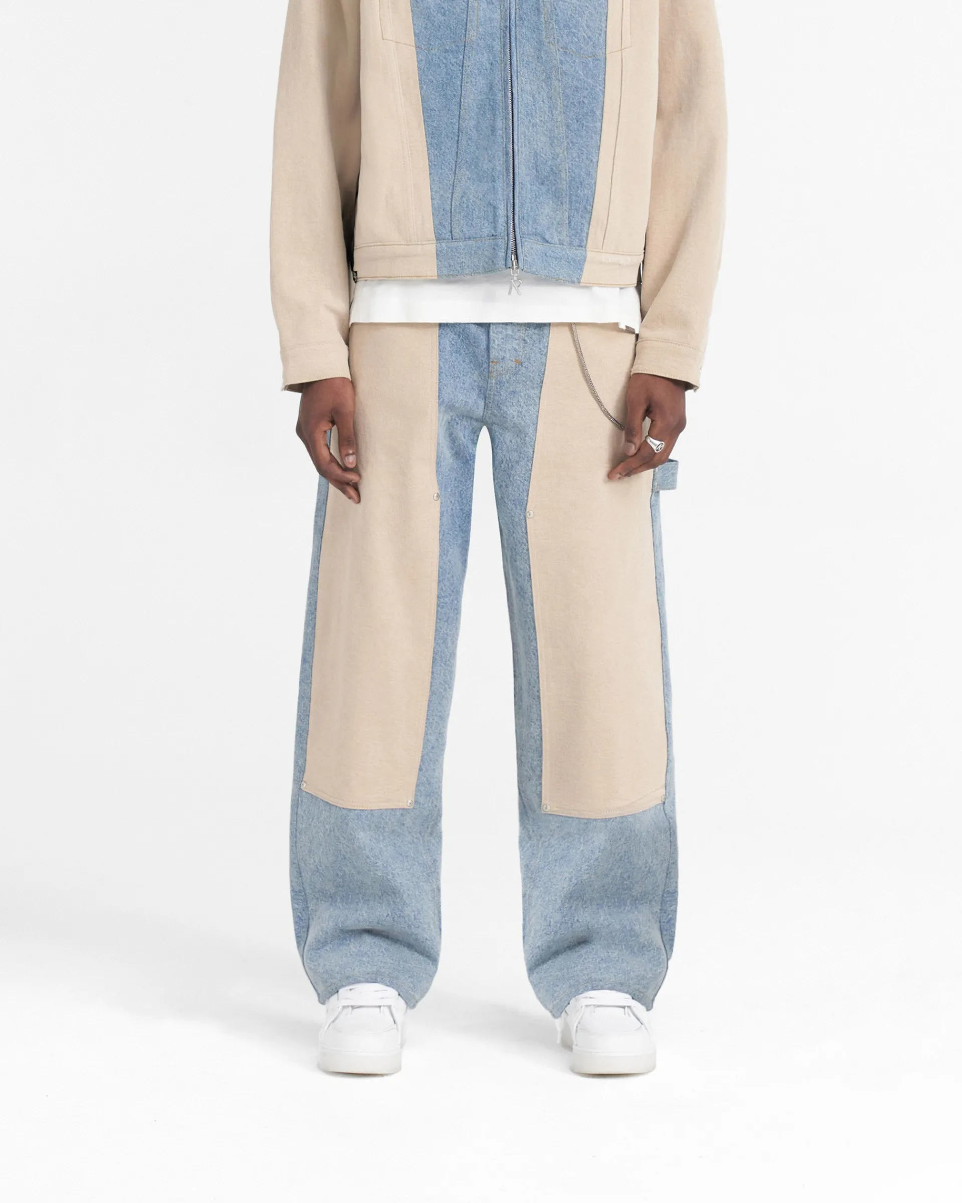 Represent R3C-V2 Colour Block Carpenter Denim -> Denim