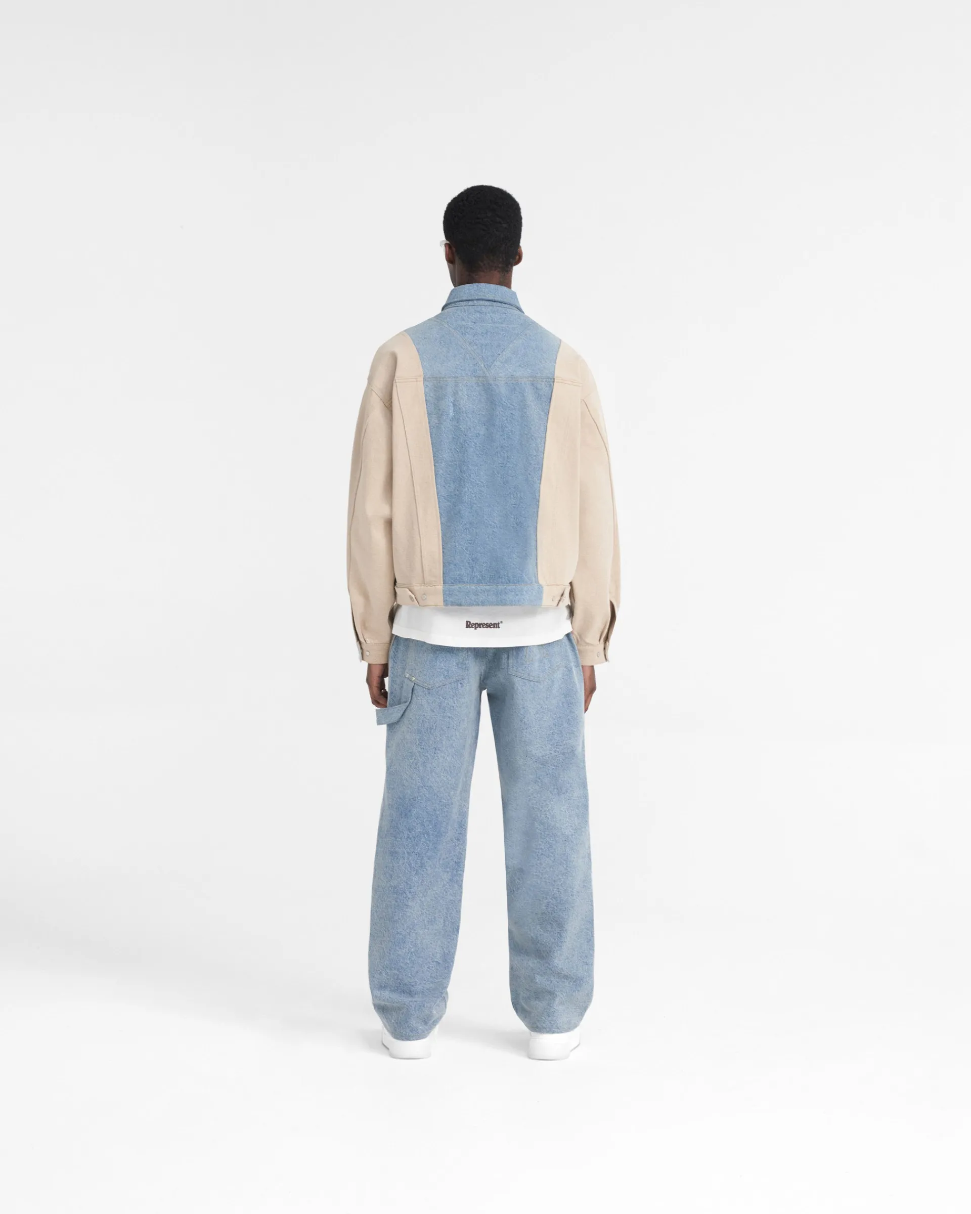 Represent R3C-V2 Colour Block Carpenter Denim -> Denim