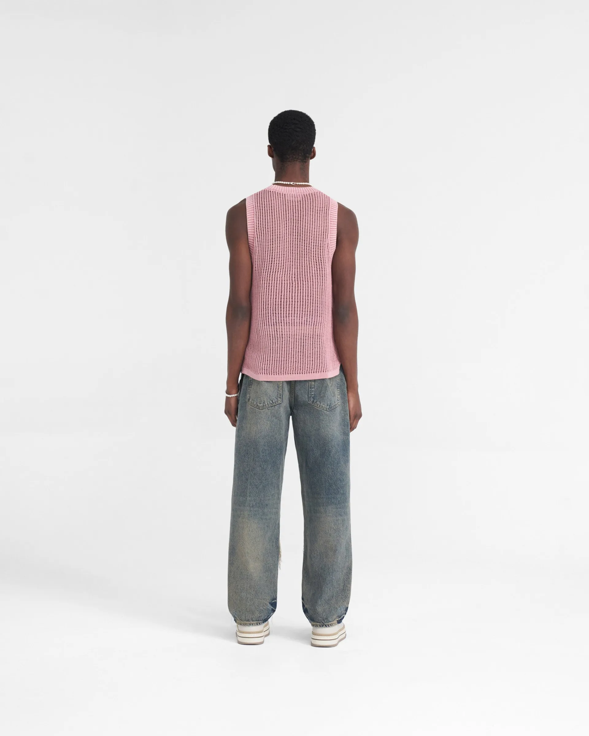 Represent R3D Double Destroyer Baggy Denim - Blue Cream> Denim