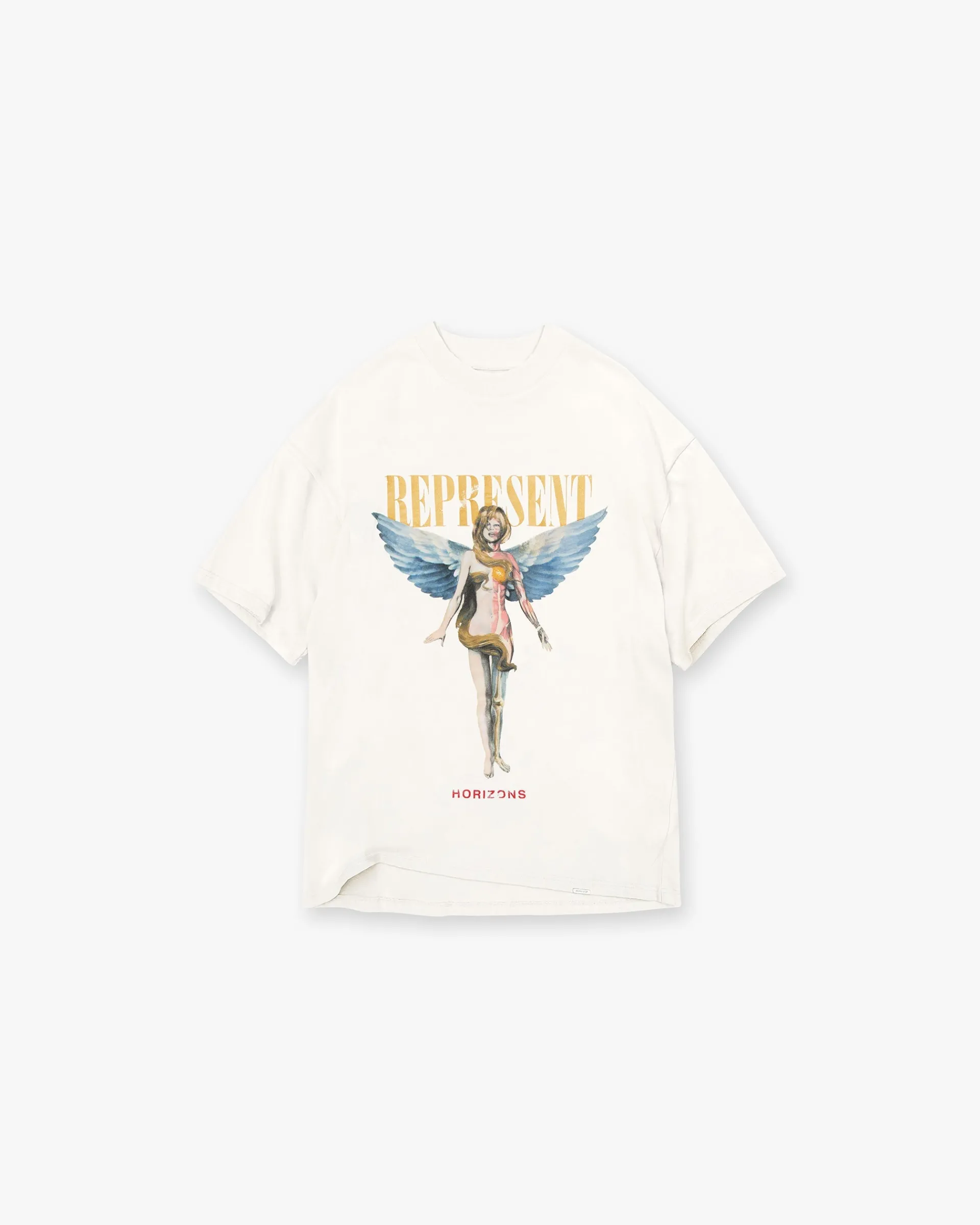 Represent Reborn T-Shirt - Flat White> T-Shirts