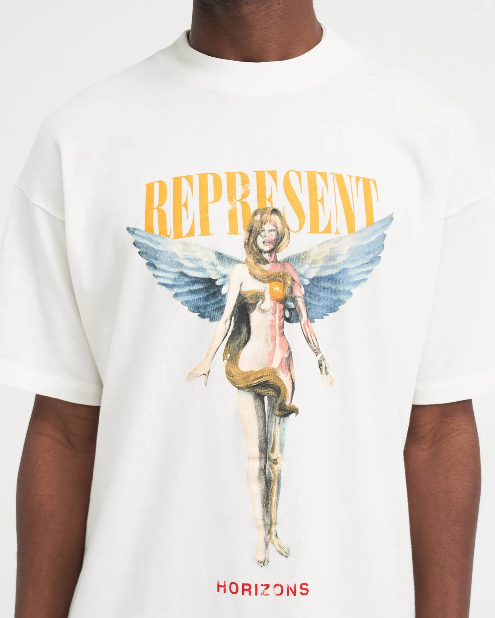 Represent Reborn T-Shirt - Flat White> T-Shirts