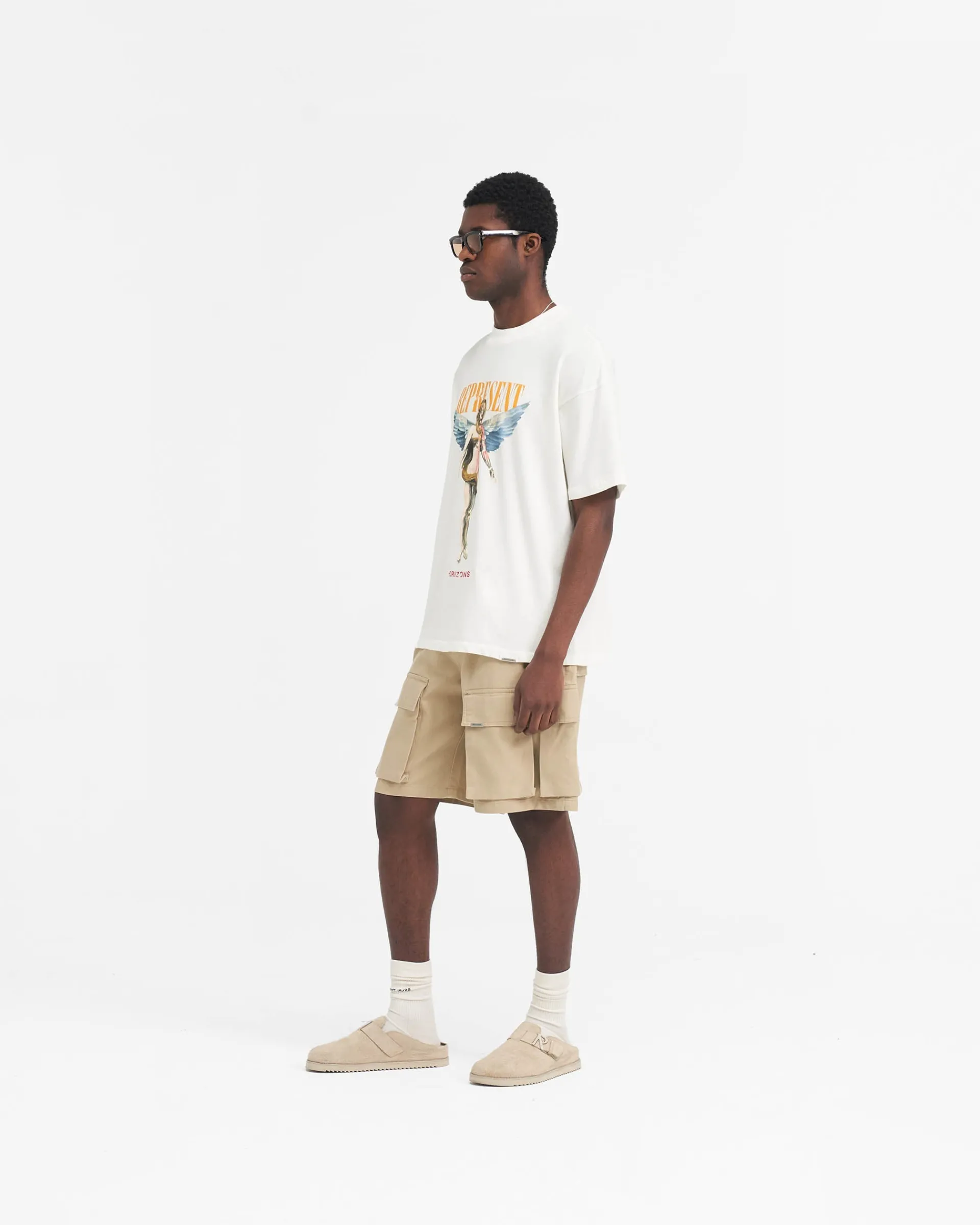 Represent Reborn T-Shirt - Flat White> T-Shirts