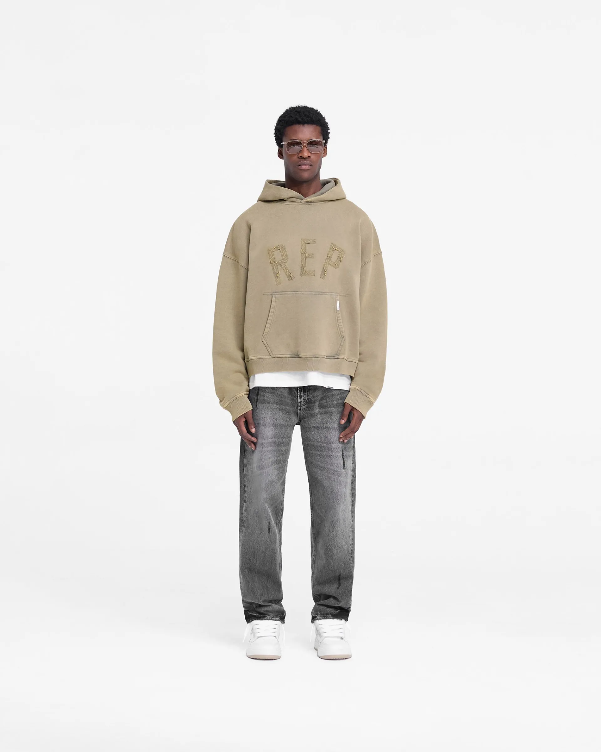 Represent Rep Applique Hoodie -> Hoodies