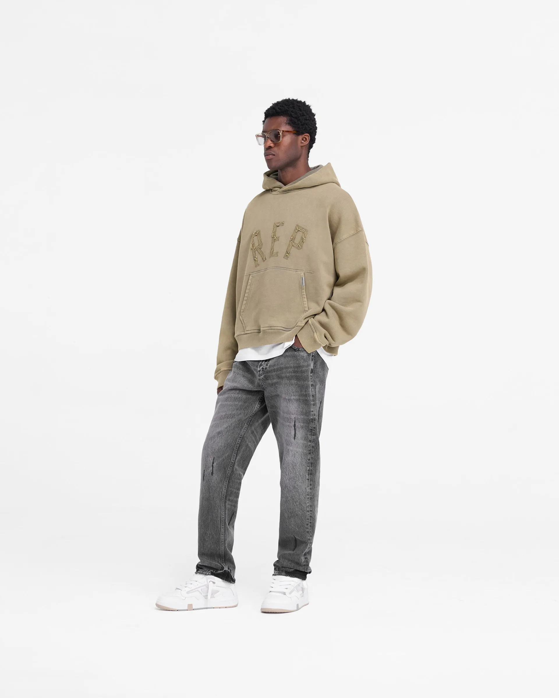 Represent Rep Applique Hoodie -> Hoodies