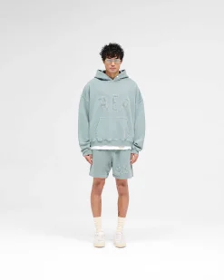 Represent Rep Applique Hoodie - Forest Green><noscript><img width=