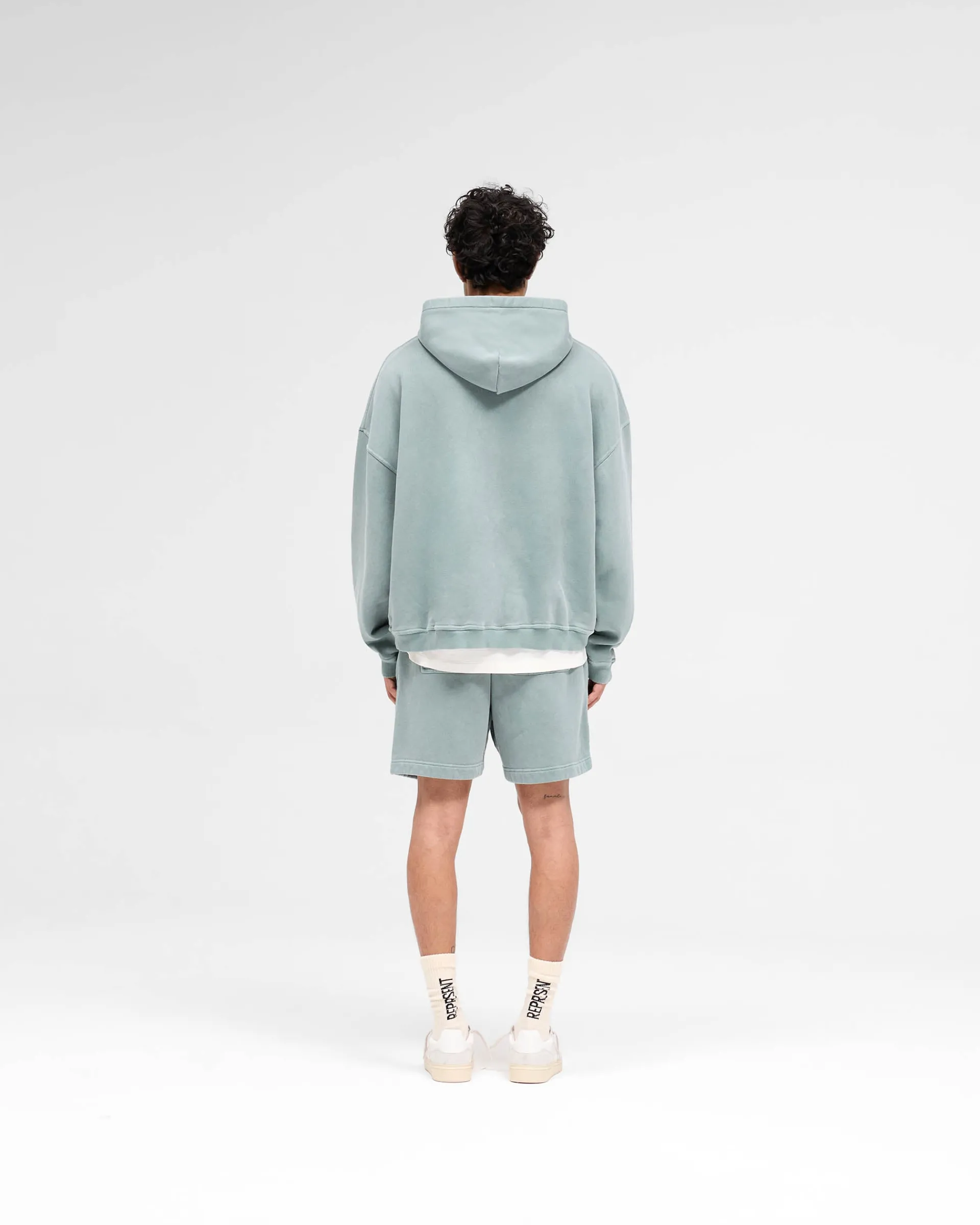 Represent Rep Applique Hoodie - Forest Green> Hoodies