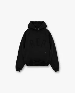 Represent Rep Applique Hoodie - Off Black> Hoodies
