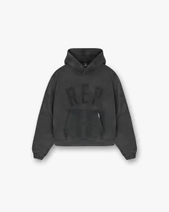 Represent Rep Applique Hoodie - Vintage Black> Hoodies