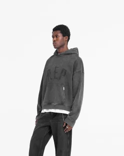 Represent Rep Applique Hoodie - Vintage Black> Hoodies