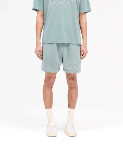 Represent Rep Applique Shorts - Forest Green><noscript><img width=