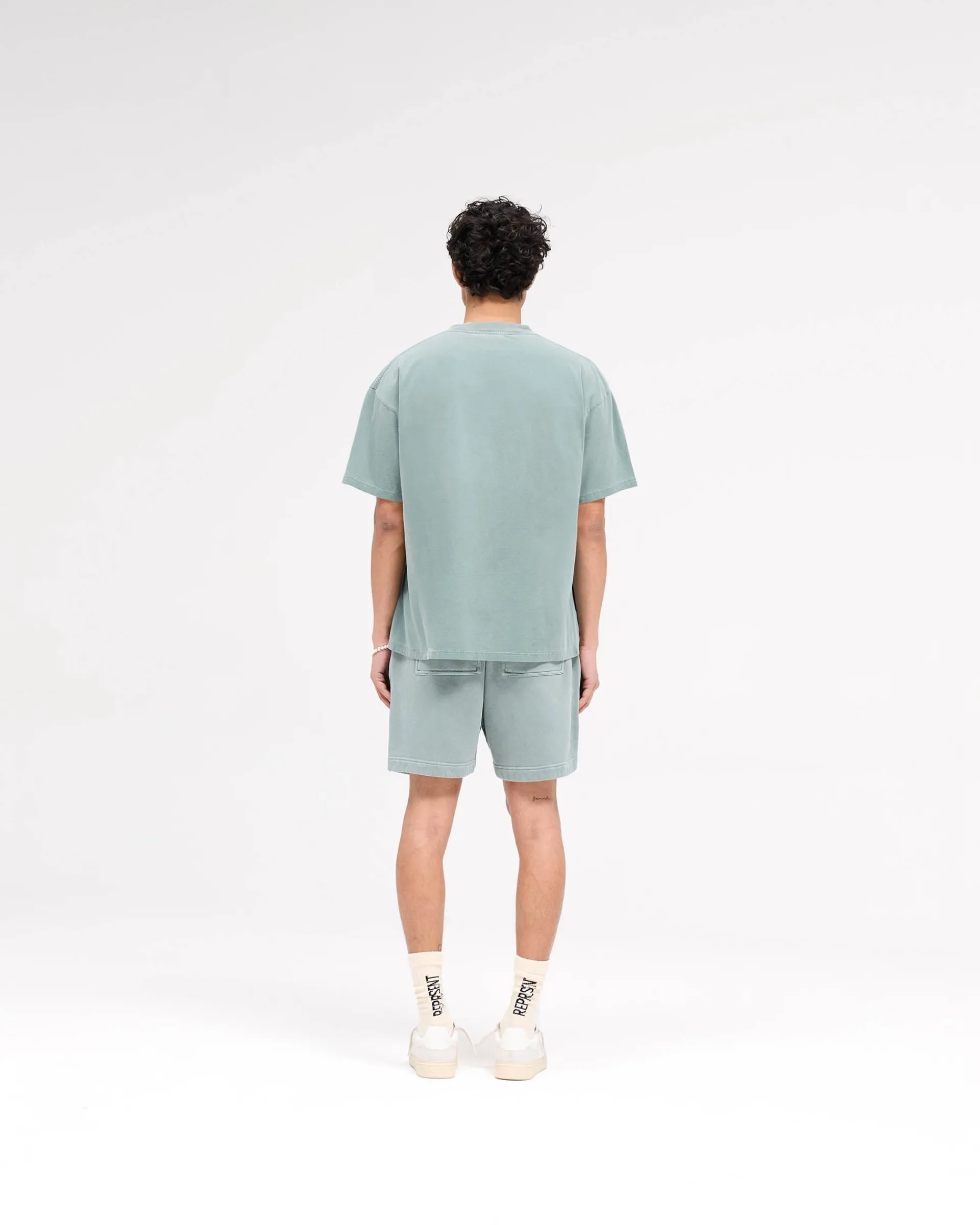 Represent Rep Applique Shorts - Forest Green> Shorts