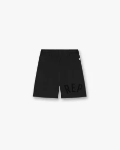 Represent Rep Applique Shorts - Off Black> Shorts