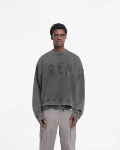 Represent Rep Applique Sweater - Vintage Black><noscript><img width=
