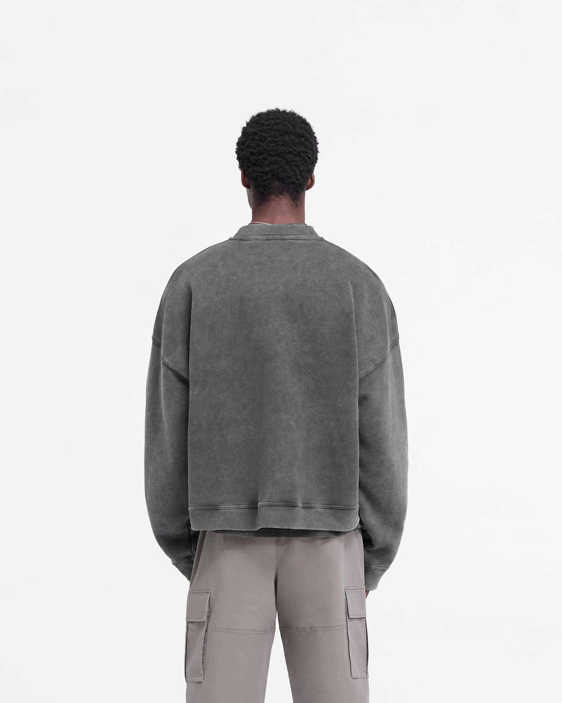 Represent Rep Applique Sweater - Vintage Black> Sweaters