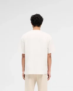 Represent Rep Applique T-Shirt - Cream Marl><noscript><img width=