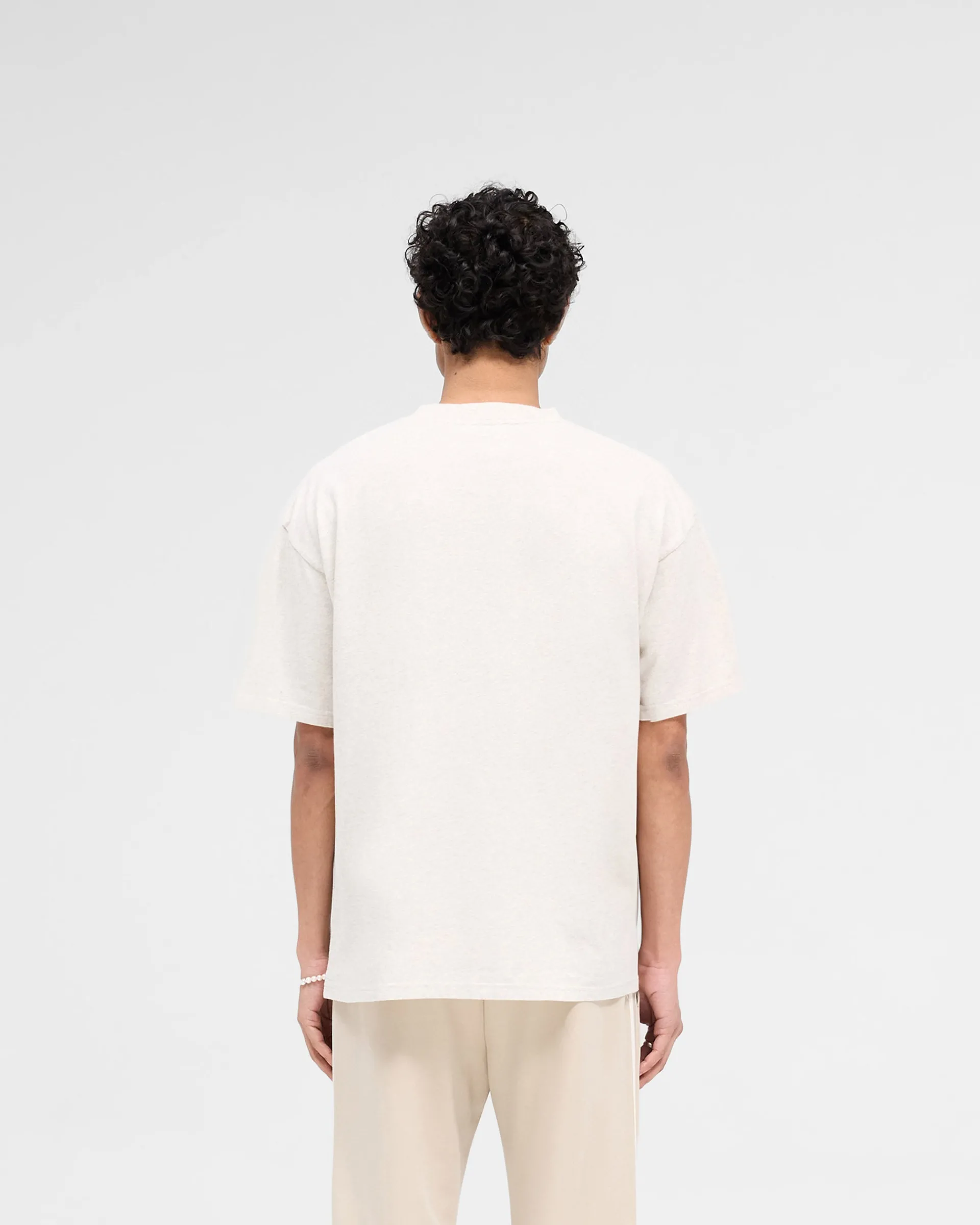 Represent Rep Applique T-Shirt - Cream Marl> T-Shirts