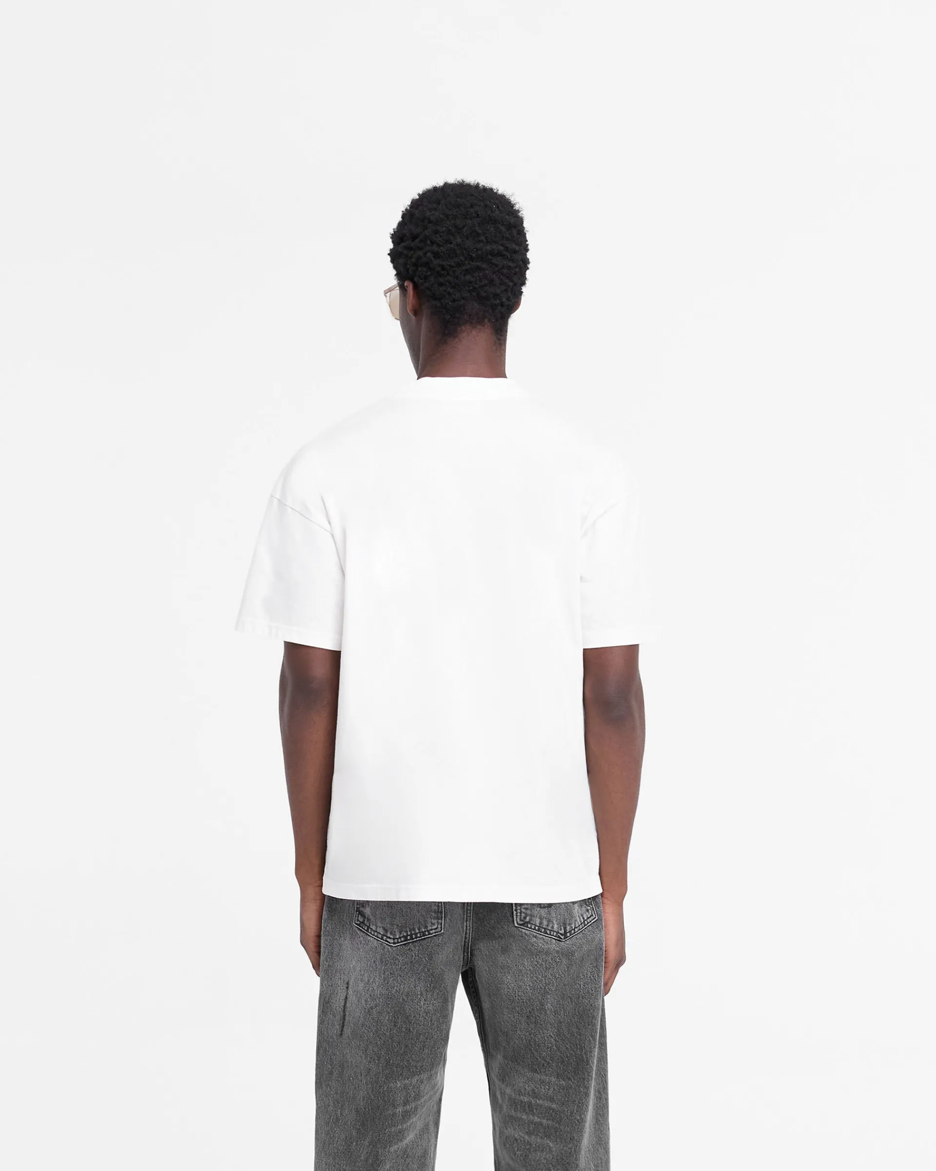 Represent Rep Applique T-Shirt - Flat White> T-Shirts