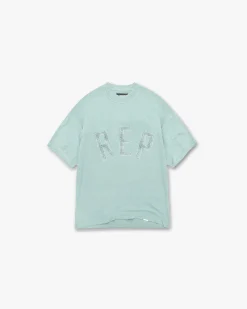 Represent Rep Applique T-Shirt - Forest Green> T-Shirts