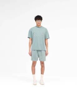 Represent Rep Applique T-Shirt - Forest Green><noscript><img width=
