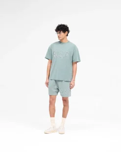Represent Rep Applique T-Shirt - Forest Green><noscript><img width=