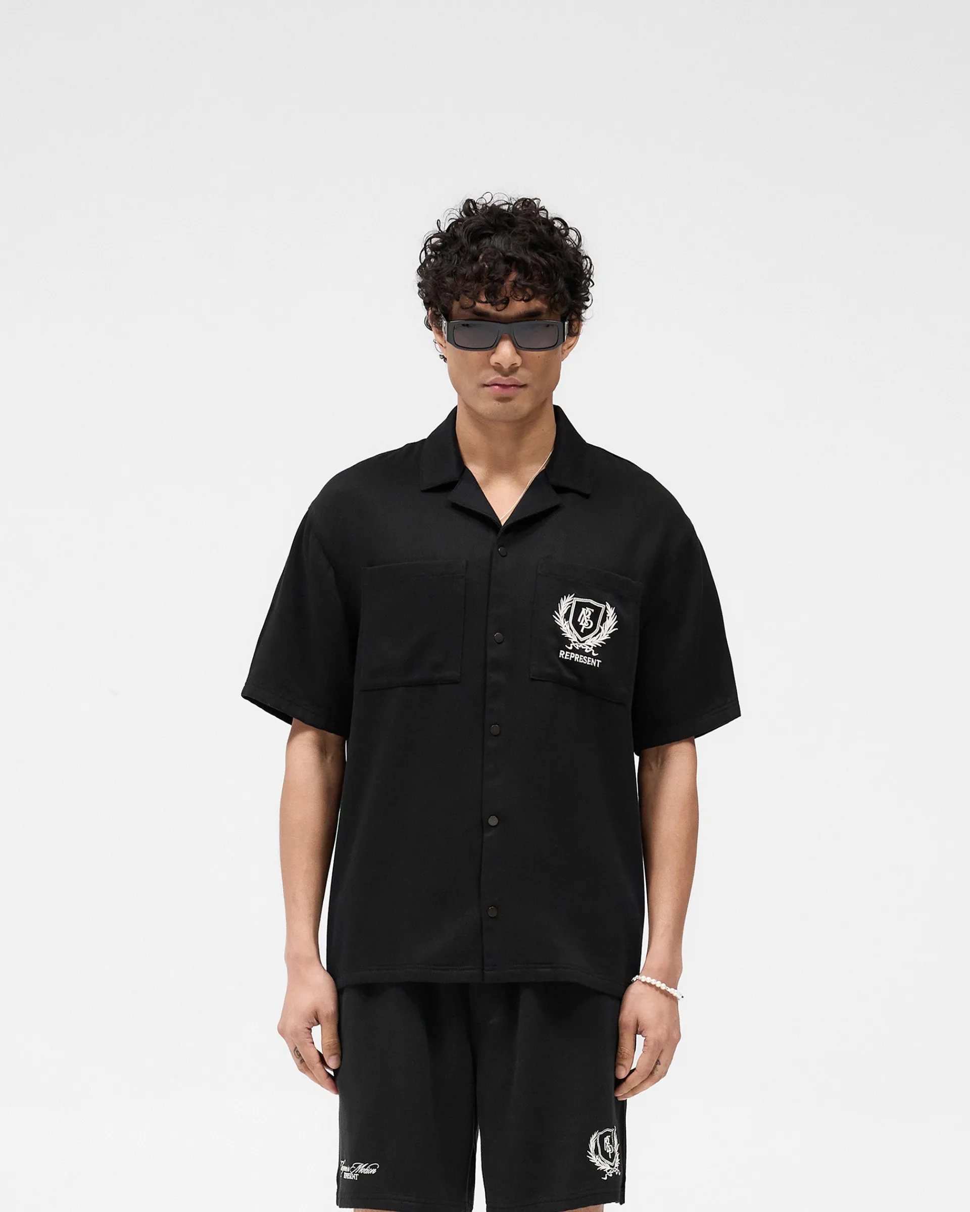 Represent Crest Shirt - Jet Black> Shirts