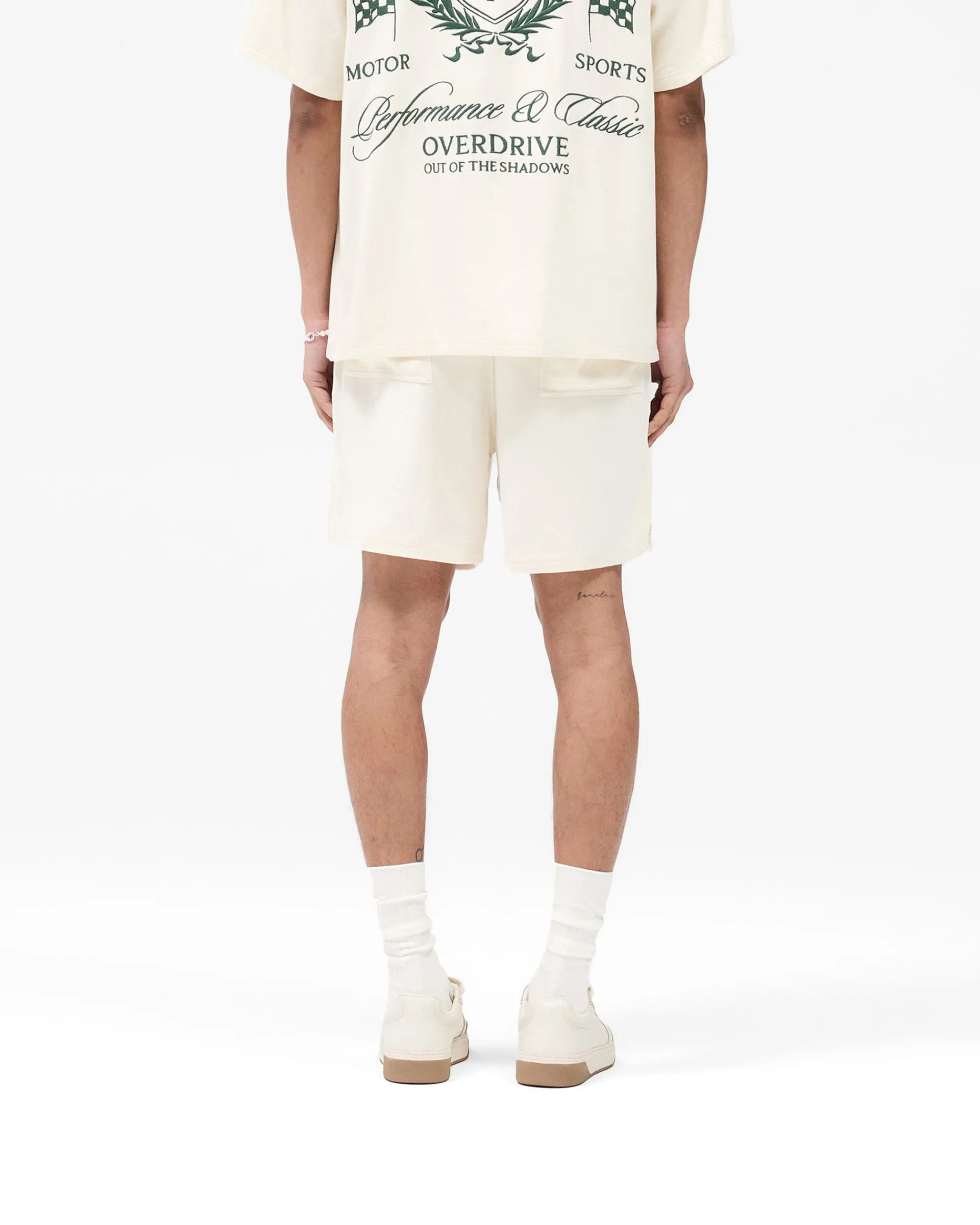 Represent Crest Short - Antique White> Shorts