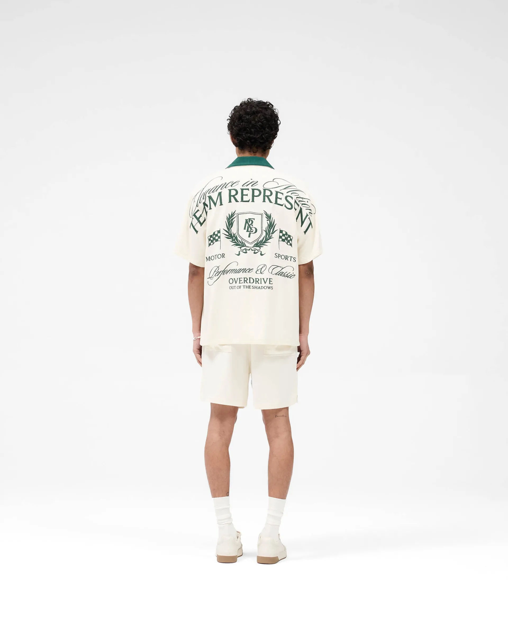 Represent Crest Short - Antique White> Shorts