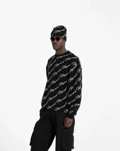 Represent Jacquard Sweater -><noscript><img width=
