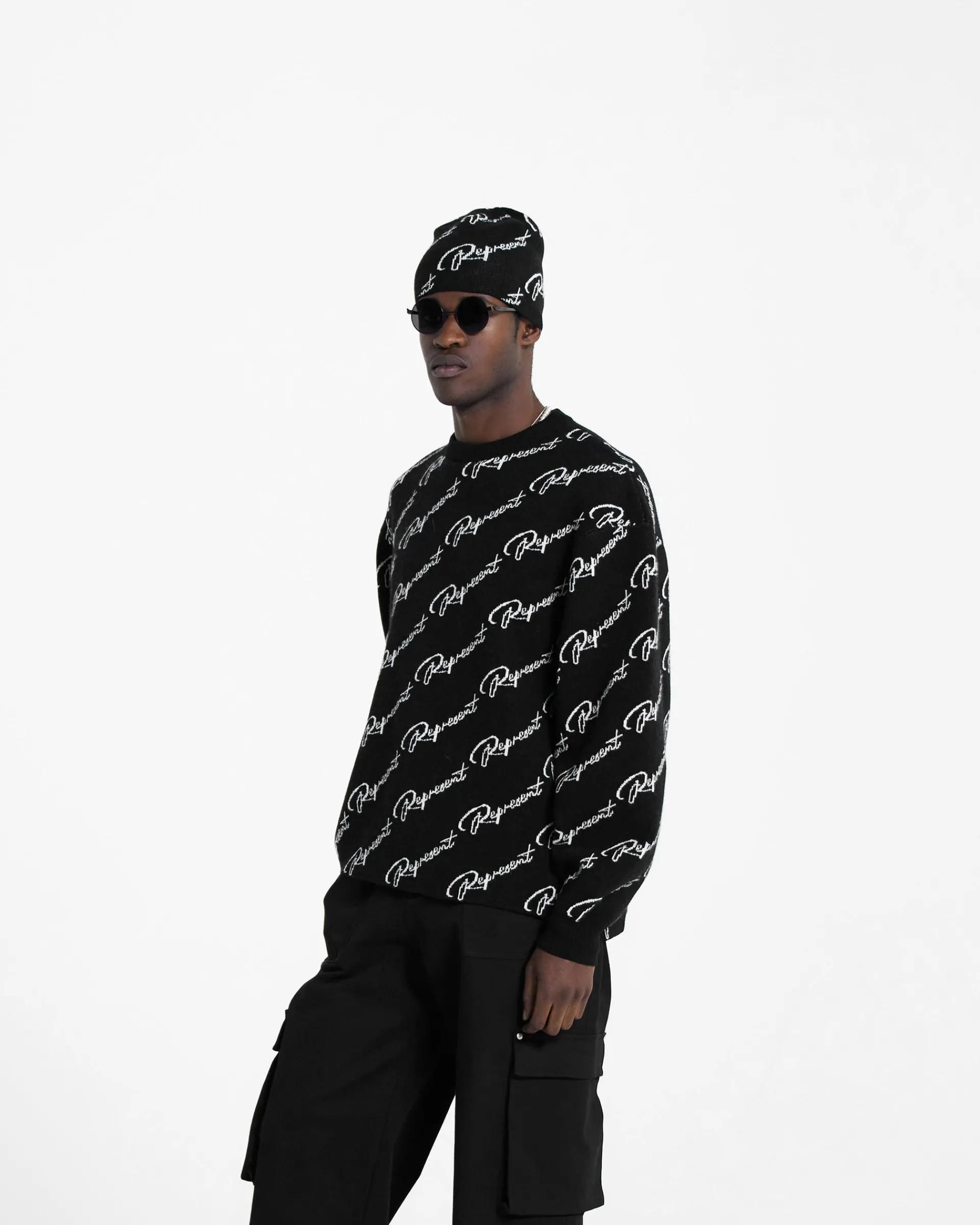 Represent Jacquard Sweater -> Knitwear