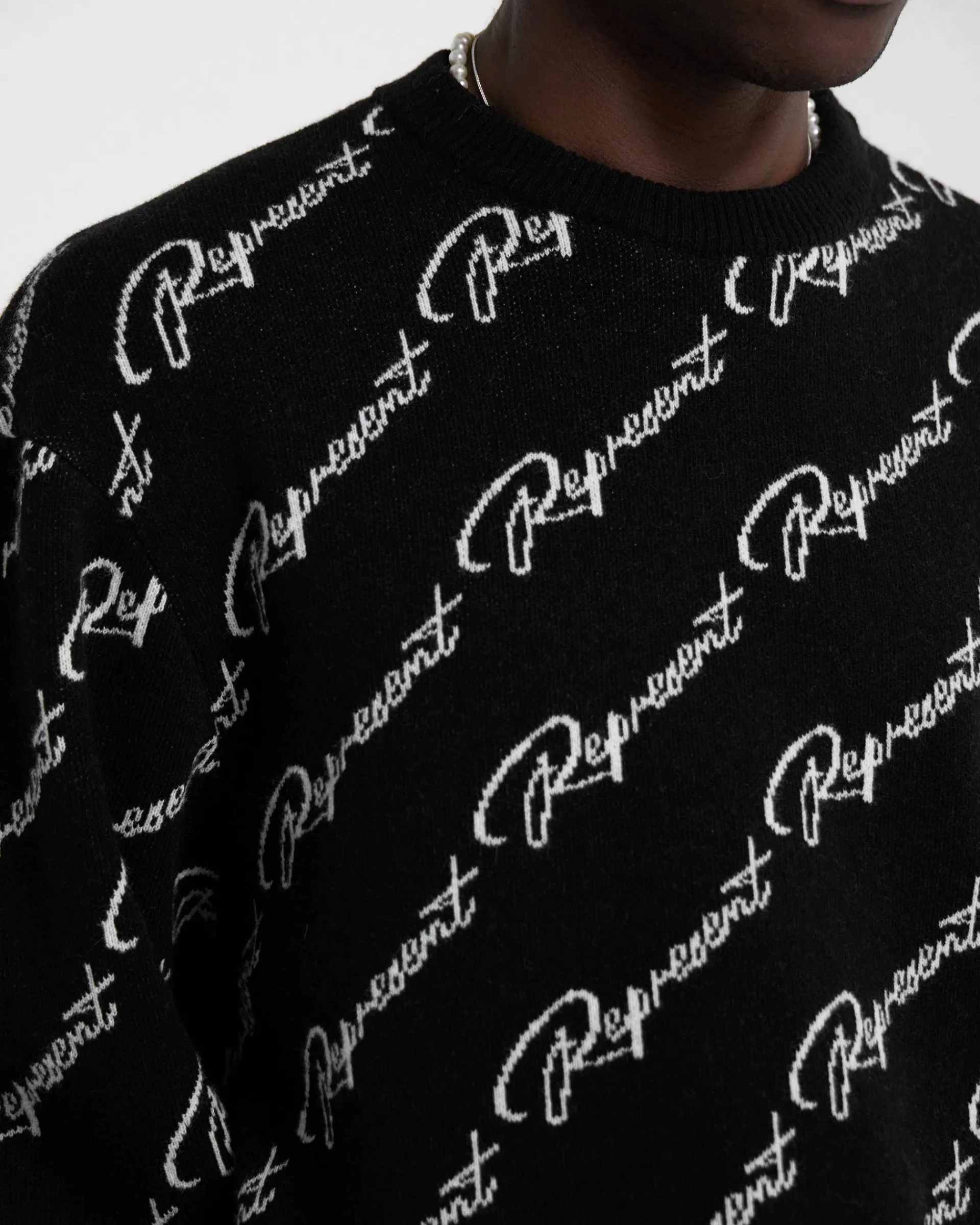 Represent Jacquard Sweater -> Knitwear