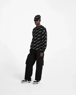 Represent Jacquard Sweater -><noscript><img width=