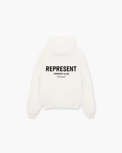 Represent Owners Club Hoodie - Flat White> Hoodies
