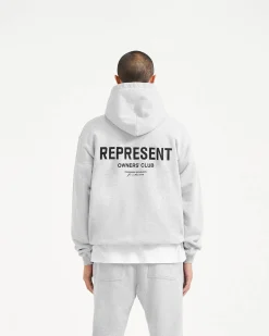 Represent Owners Club Hoodie - Ash Grey><noscript><img width=