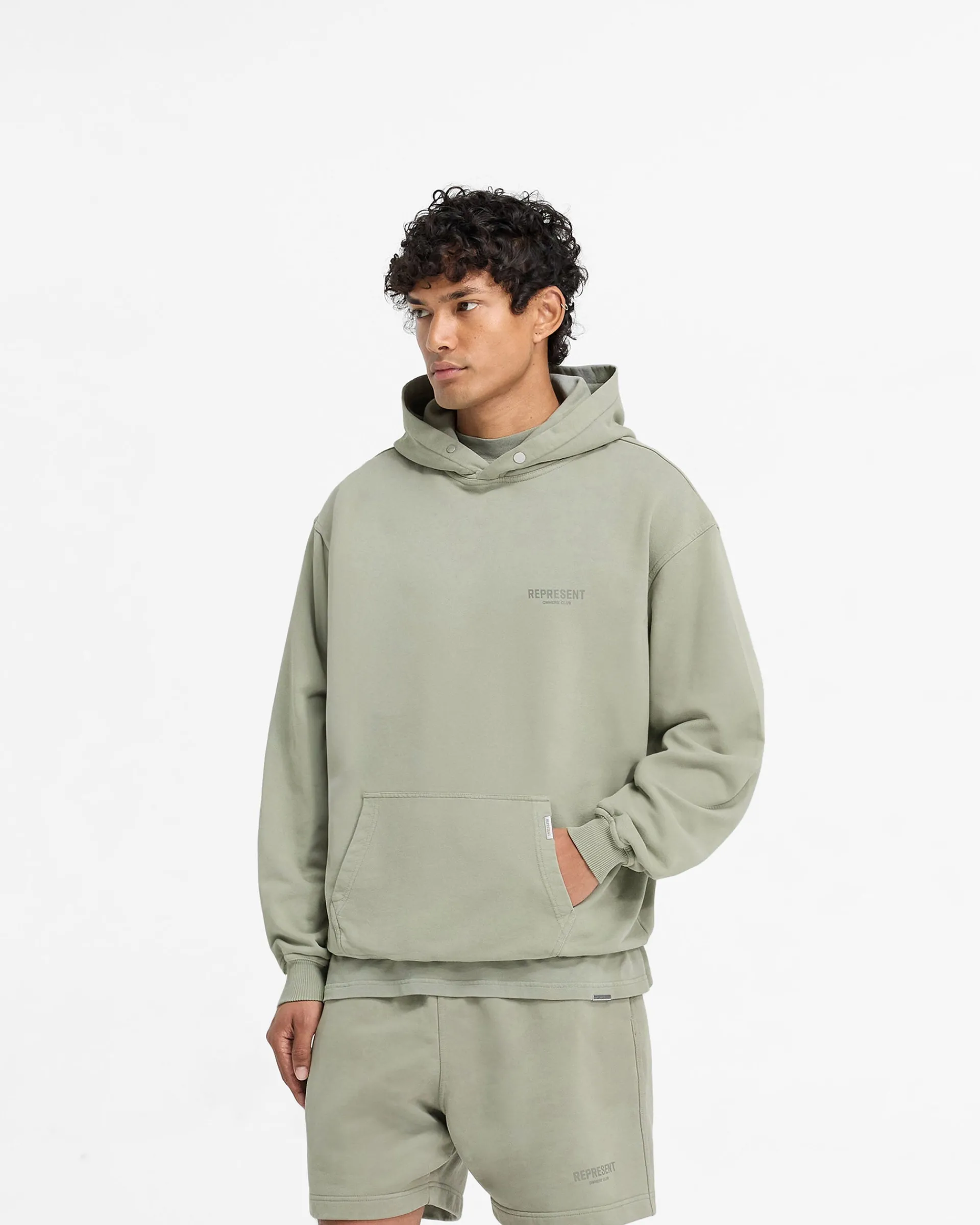 Represent Owners Club Hoodie - Pastel Green> Hoodies