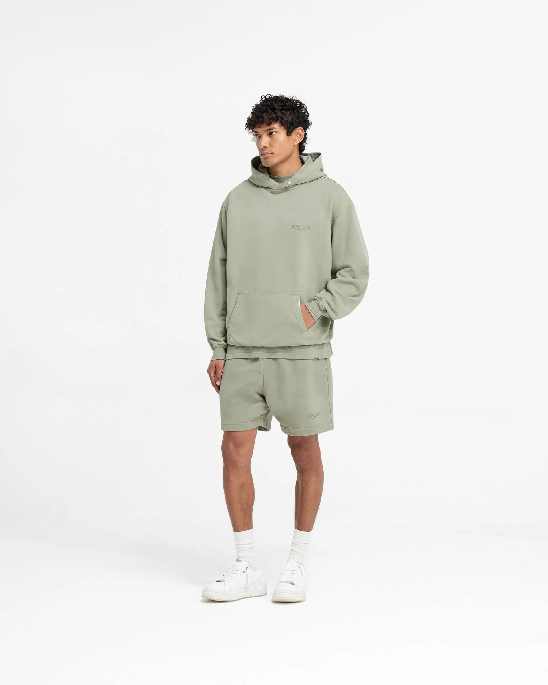 Represent Owners Club Hoodie - Pastel Green> Hoodies