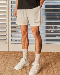Represent Owners Club Mesh Shorts - Flat White> Shorts