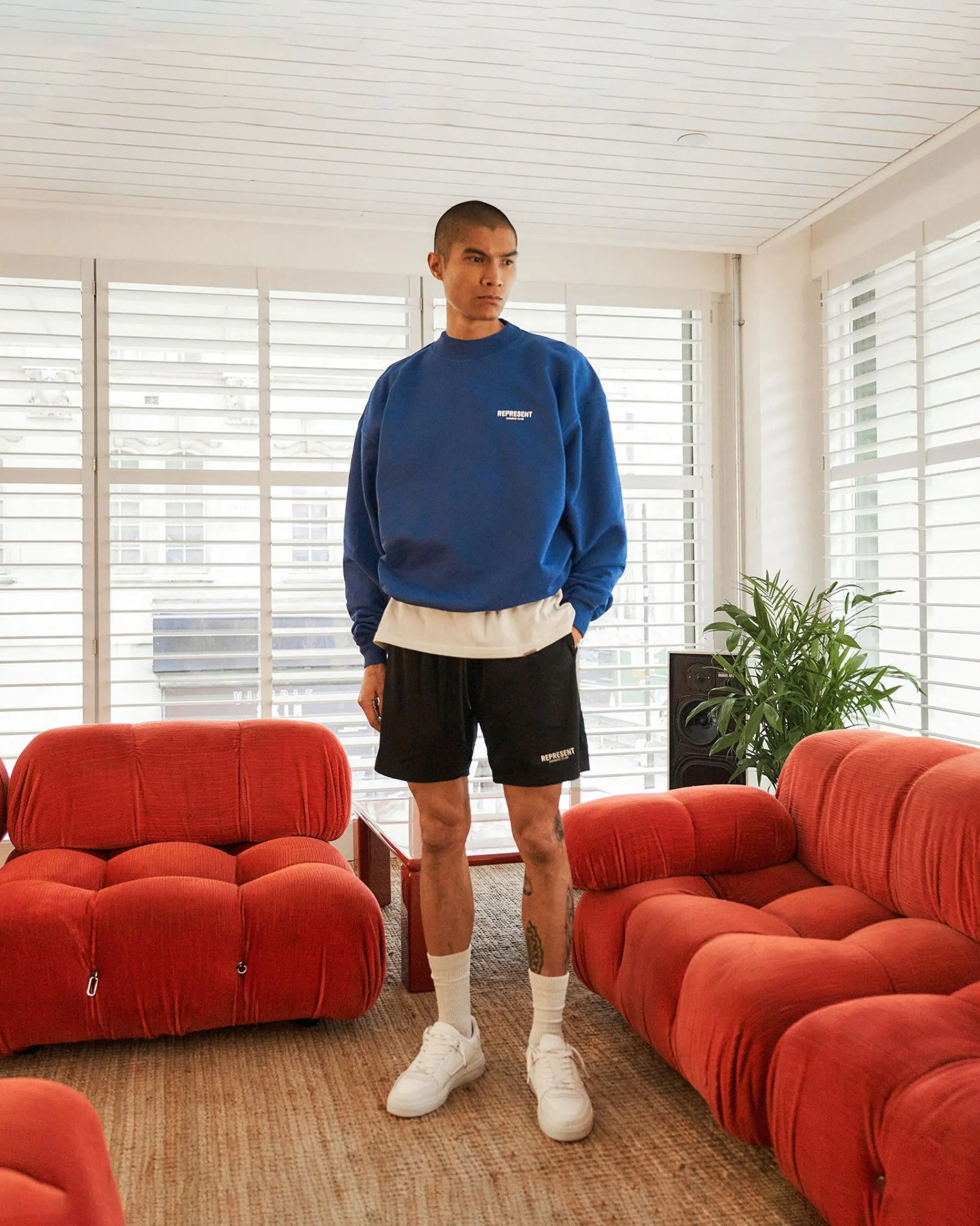 Represent Owners Club Mesh Shorts -> Shorts