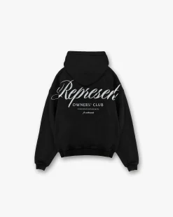 Represent Owners Club Script Hoodie -> Hoodies