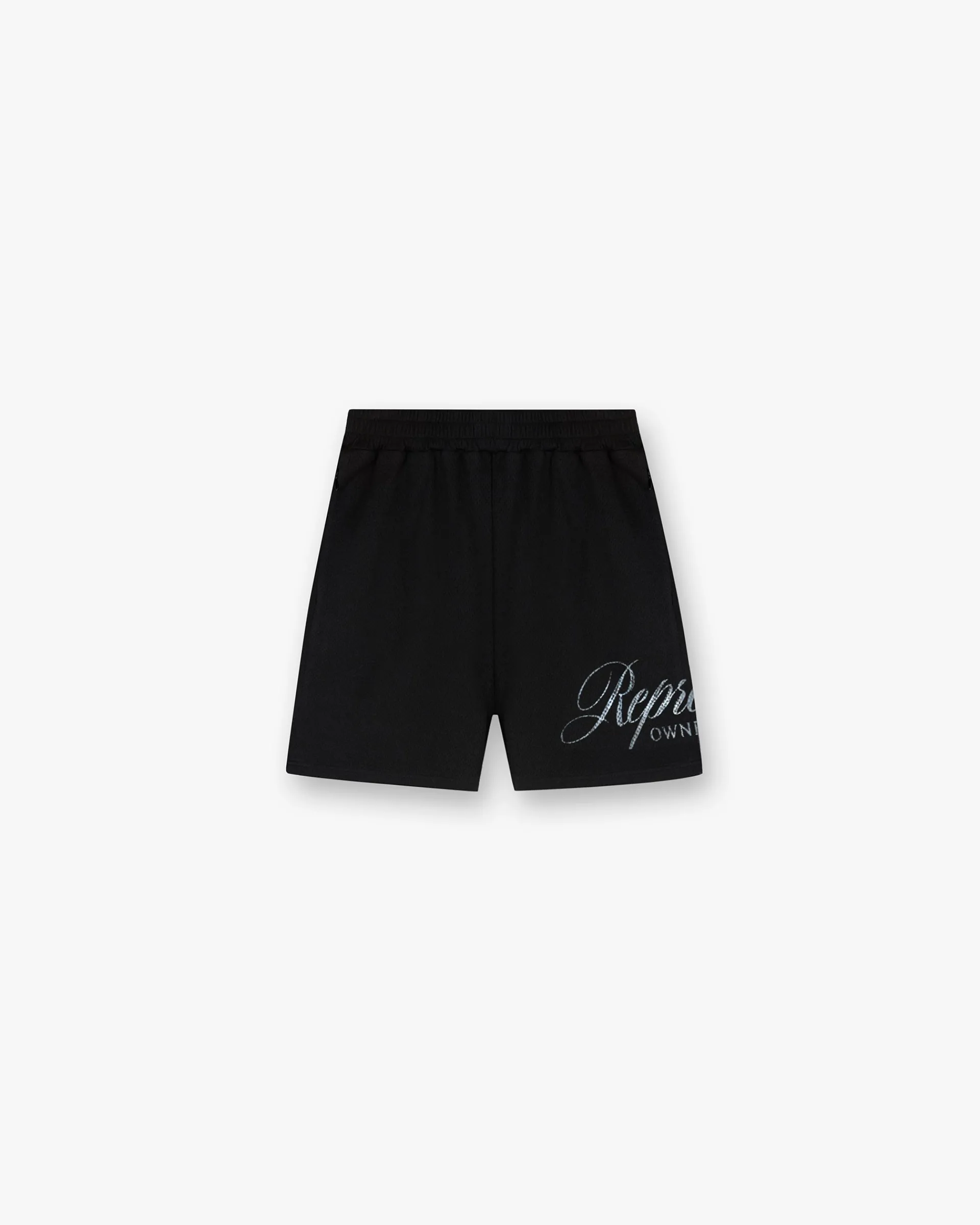 Represent Owners Club Script Mesh Shorts -> Shorts