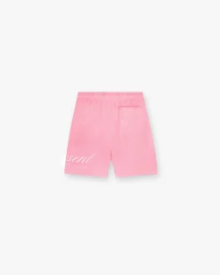 Represent Owners Club Script Mesh Shorts -> Shorts