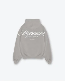 Represent Owners Club Script Hoodie -> Hoodies