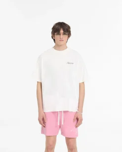Represent Owners Club Script T-Shirt - Flat White><noscript><img width=
