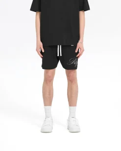 Represent Owners Club Script Mesh Shorts -><noscript><img width=