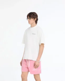 Represent Owners Club Script T-Shirt - Flat White><noscript><img width=